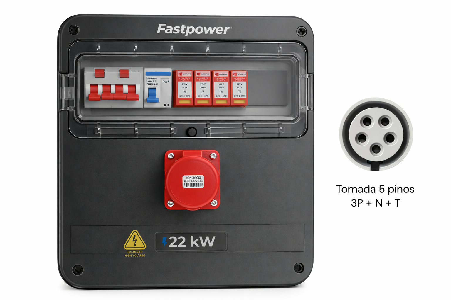 Quadro de Proteção Montado (11/22kW)